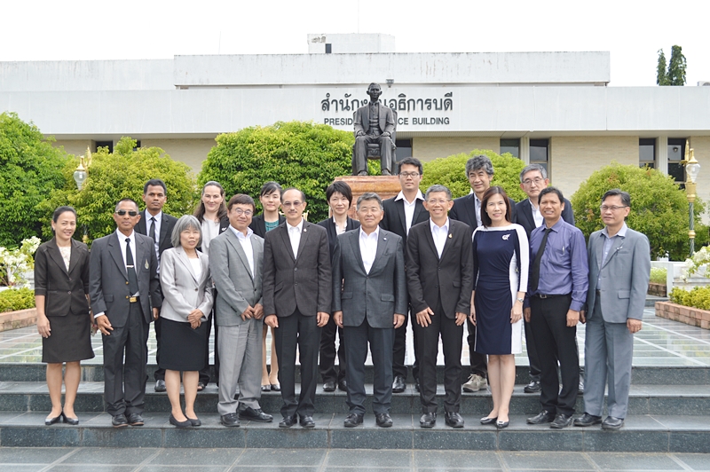 Kanazawa University President and Team Visit PSU 