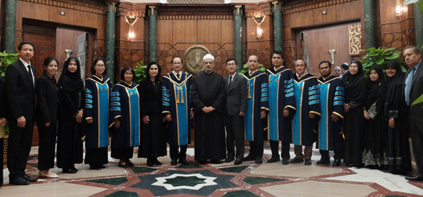 PSU confers Honorary Degree to Grand Imam Sheikh of Al-Azhar, Egypt