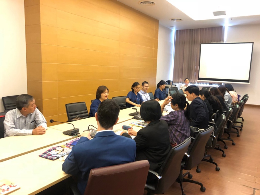 PSU IAO visits the International Relations Division of Khon Kaen University