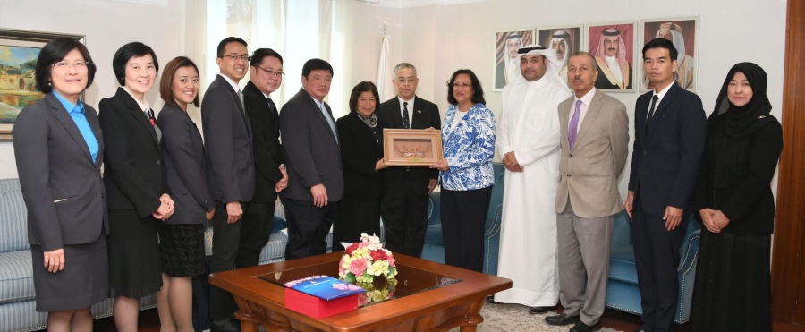 PSU Administrative Team was granted Royal Audience with His Royal Highness Prince Khalifa bin Salman Al Khalifa, Prime Minister of the Kingdom of Bahrain