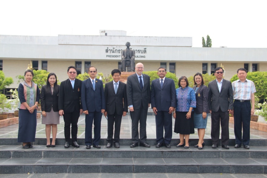 Delegates from University of California, Los Angeles visit PSU Hat Yai Campus