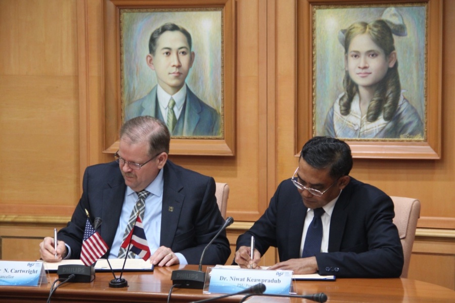 University of Missouri Chancellor and team visit PSU Hat Yai Campus