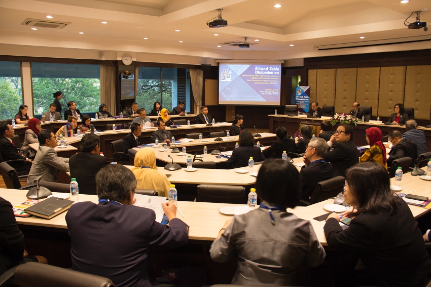 Round table discussion on “International Affairs Strategies between ASEAN and Partner Countries: Best Practices and Way Forward” at PSU