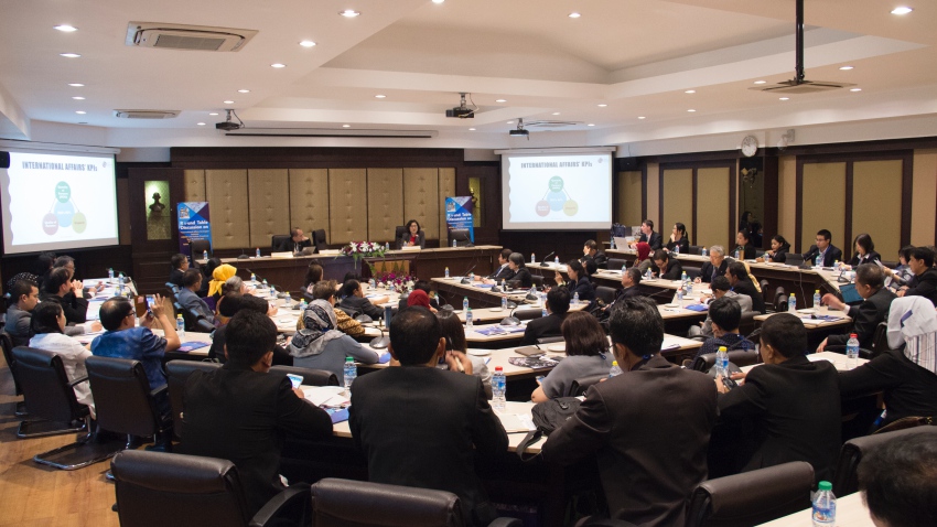 Round table discussion on “International Affairs Strategies between ASEAN and Partner Countries: Best Practices and Way Forward” at PSU