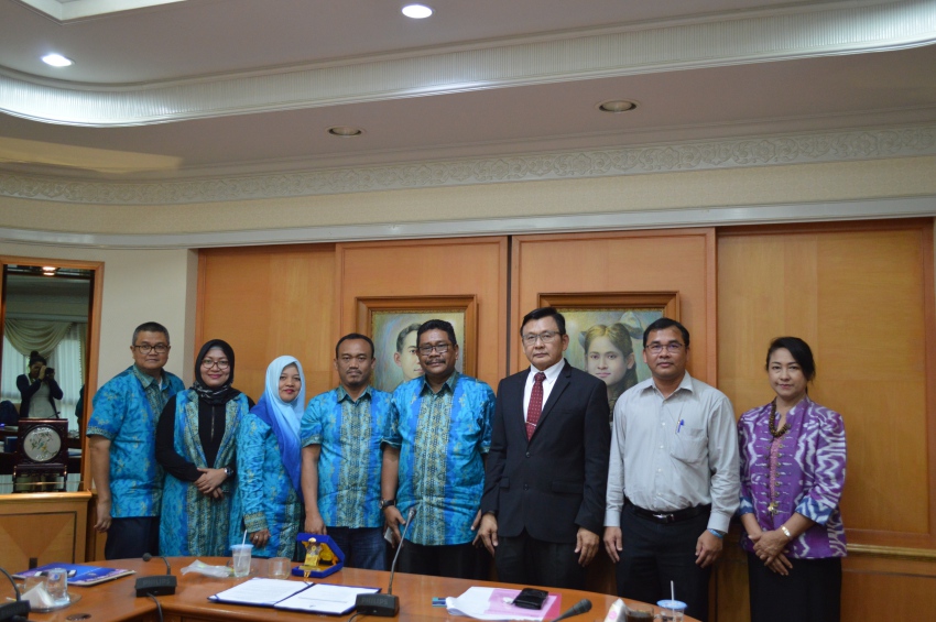 Second visit of Universitas Pembangunan Panca Budi to PSU 