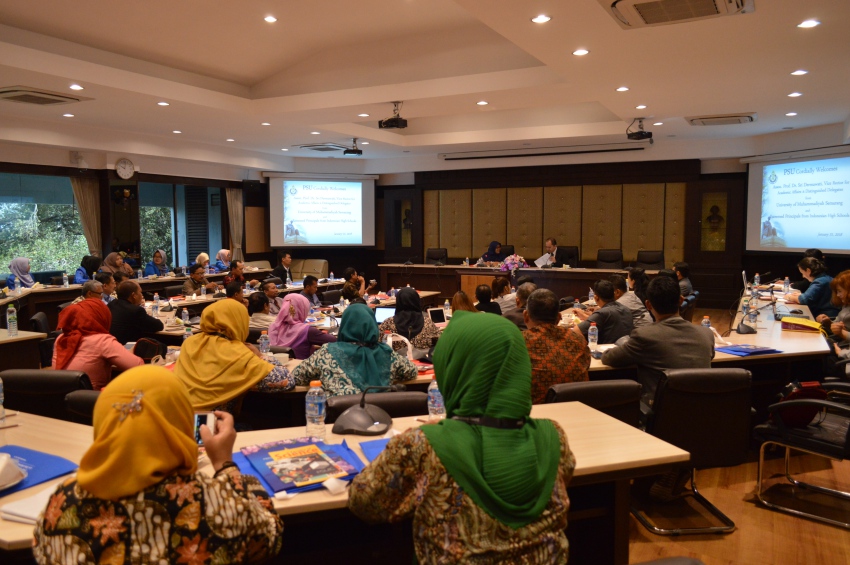 Muhammadiyah Semarang University visits PSU 