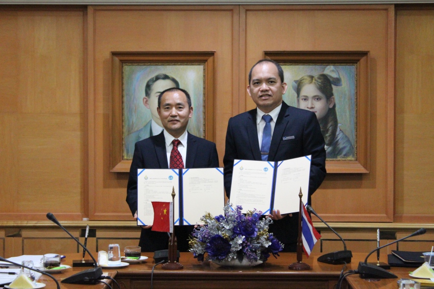 Executive Team from Hunan University of Humanities, Science and Technology visits PSU