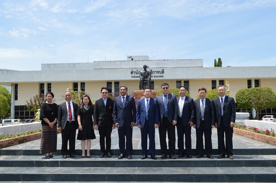 Distinguished Guests from Zhengzhou University visit PSU