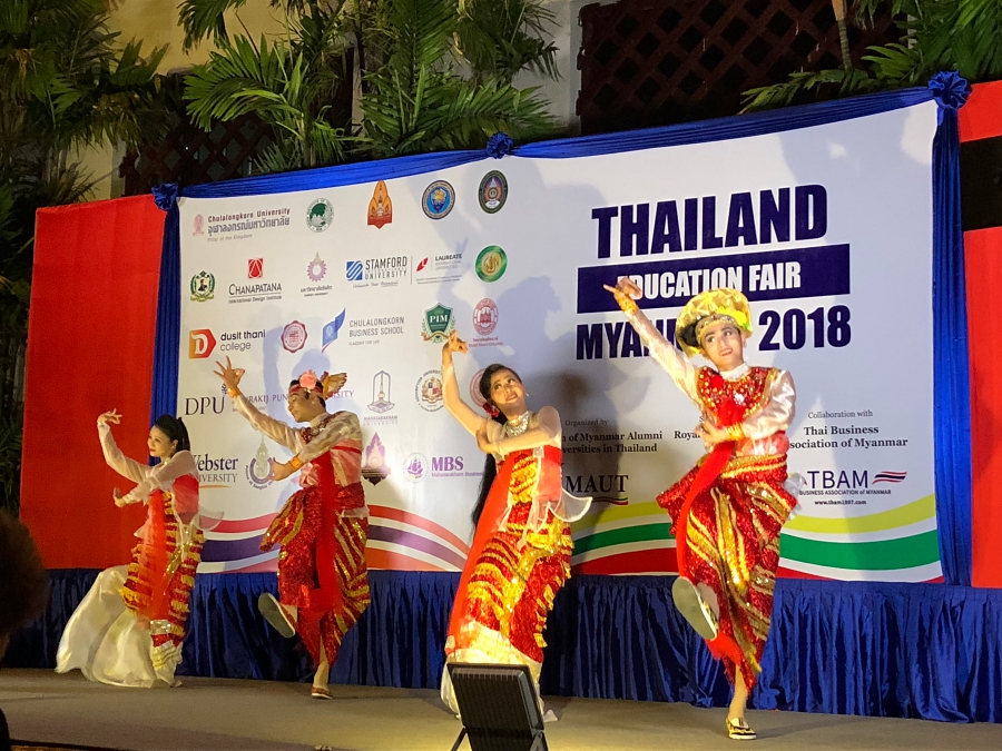 PSU participated in “Thai Education Fairs 2018 in Myanmar” 