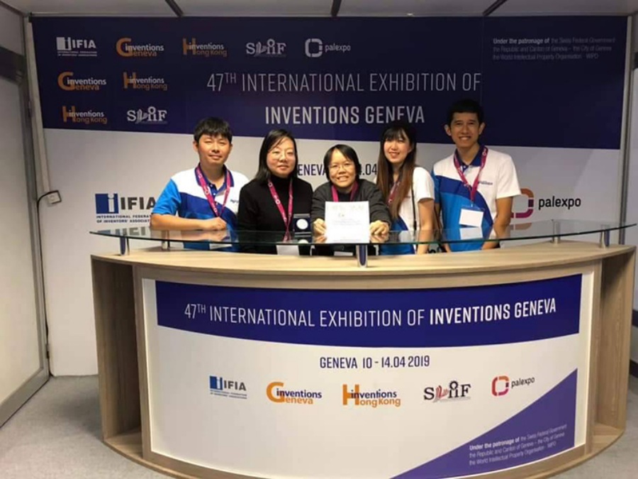 PSU researchers won four awards at 47th International Exhibition of Inventions of Geneva