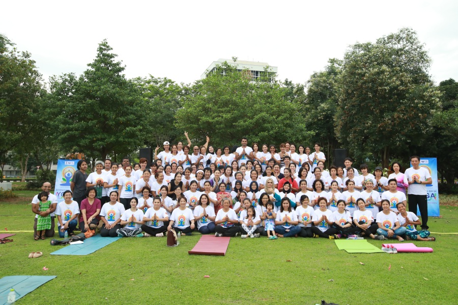 The 5th International Yoga Day at PSU 