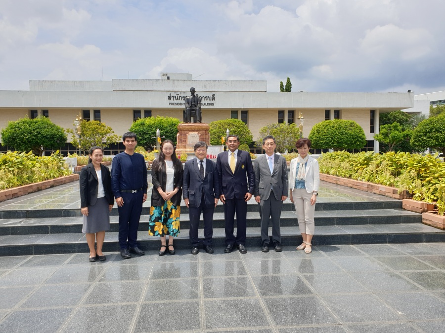 University of Yamanashi (UY) delegates visit PSU 