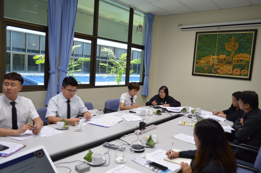 Guizhou Chinese-Thai Cultural Exchange Institute administration welcomed at PSU