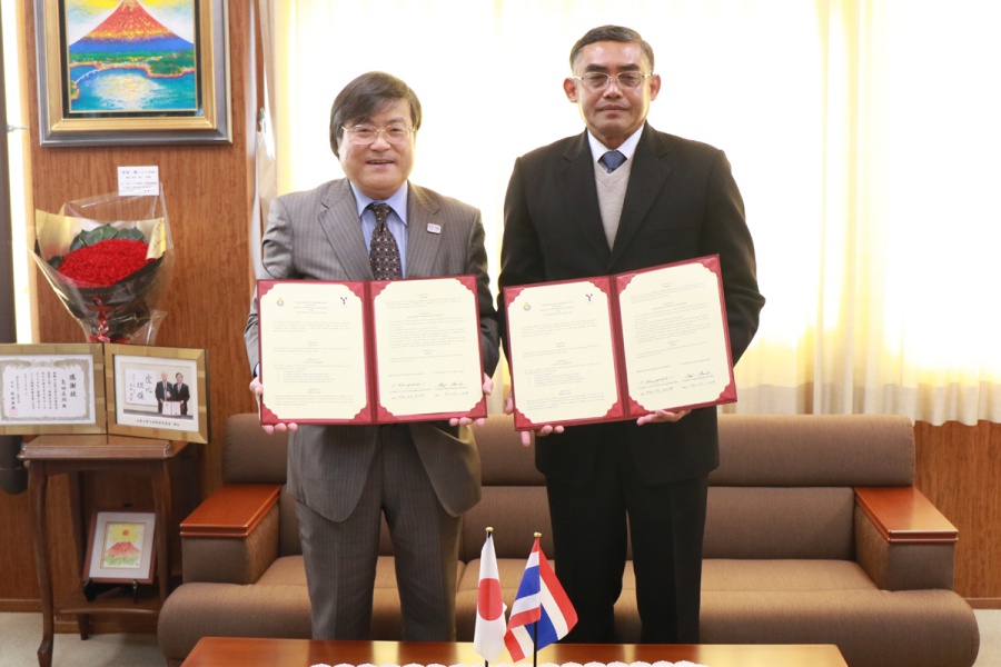 PSU Delegates visit the University of Yamanashi, Japan