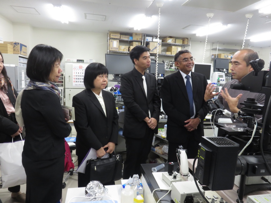 PSU Delegates visit the University of Yamanashi, Japan