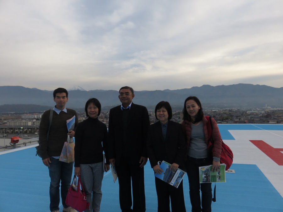 PSU Delegates visit the University of Yamanashi, Japan