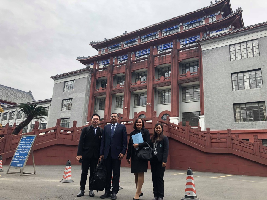 PSU Administrative Team joins the 13th Confucius Institute Conference and visits Sichuan University