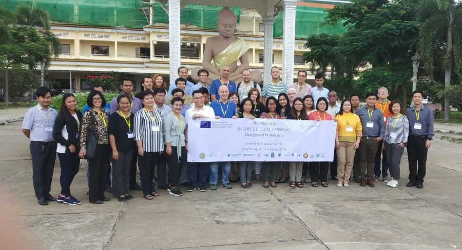 The 3rd FRIENDS Partner Meeting and the Intercultural Passport Design Workshop in Cambodia