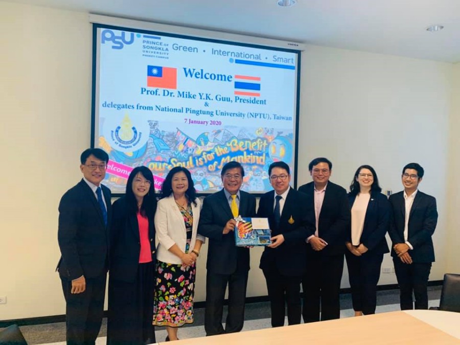 NPTU President visits PSU Phuket Campus