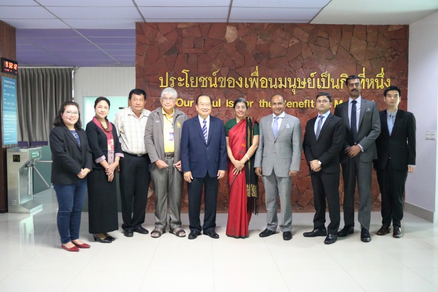 Courtesy visit to PSU by Indian Ambassador to Thailand