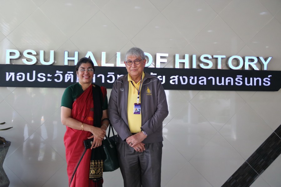 Courtesy visit to PSU by Indian Ambassador to Thailand