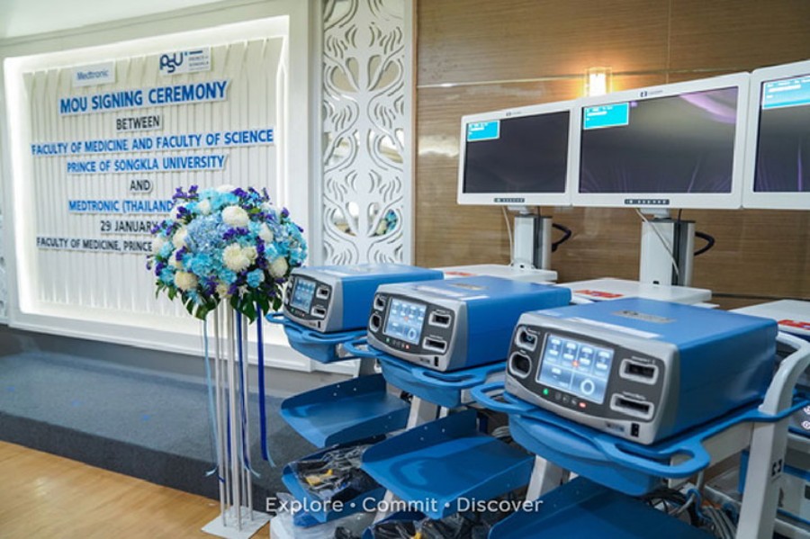 PSU Cadaveric Surgical Training Center upgraded in collaboration with Medtronic Thailand 