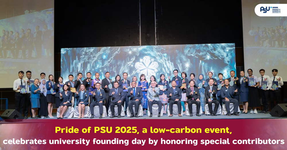 Pride of PSU 2025, a low-carbon event, celebrates university founding day by honoring special contributors