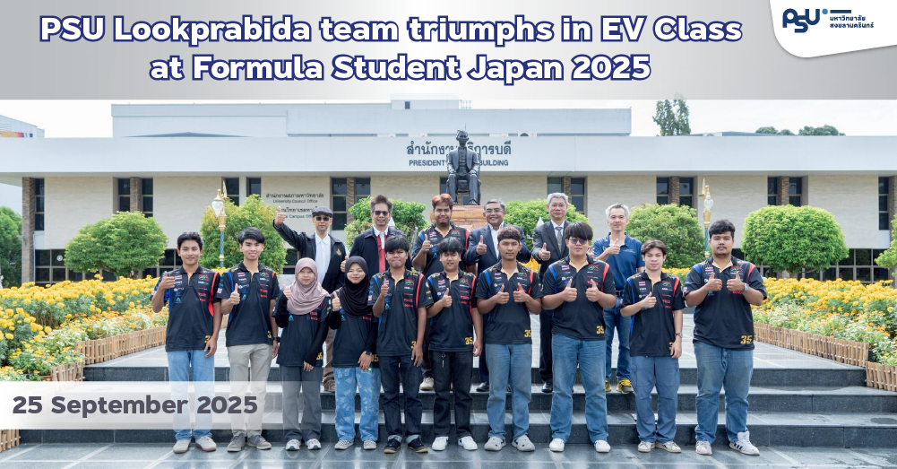 PSU Lookprabida team triumphs in EV Class at Formula Student Japan 2025