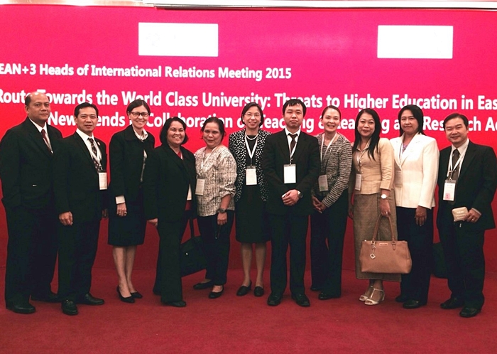 PSU joins the 5th ASEAN+3 Heads of International Relations Meeting