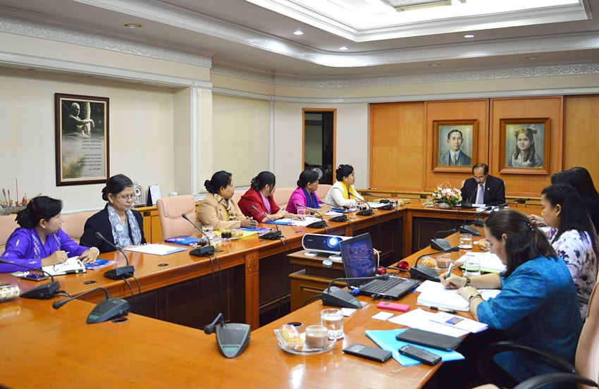 Honorable Guests from University of Mandalay