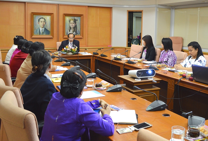 Honorable Guests from University of Mandalay