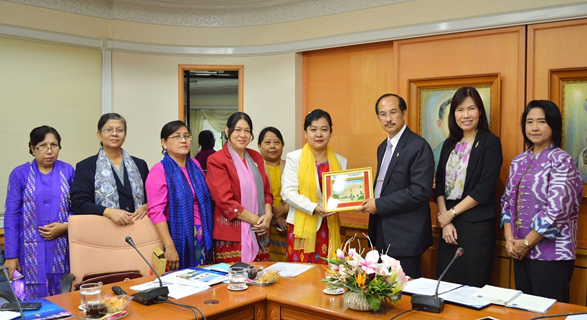 Honorable Guests from University of Mandalay