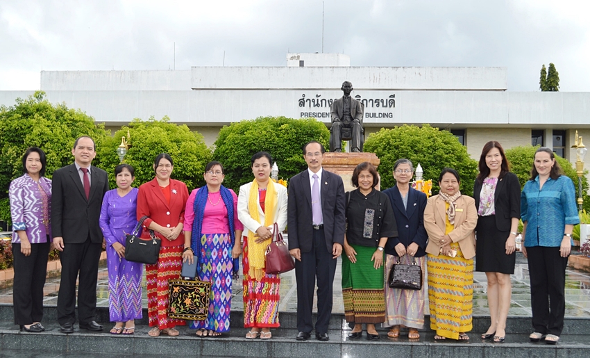 Honorable Guests from University of Mandalay