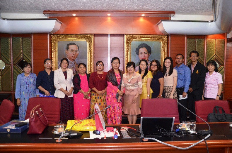 Honorable Guests from University of Mandalay