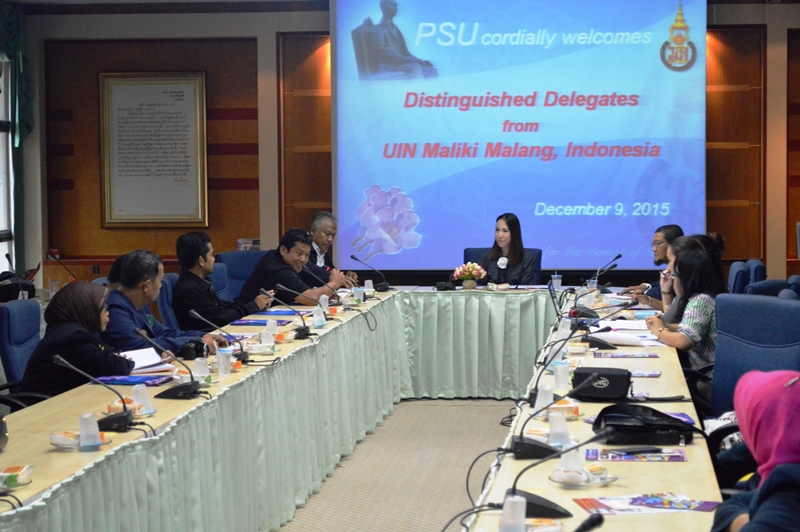 UIN Maliki Malang Delegates visit PSU