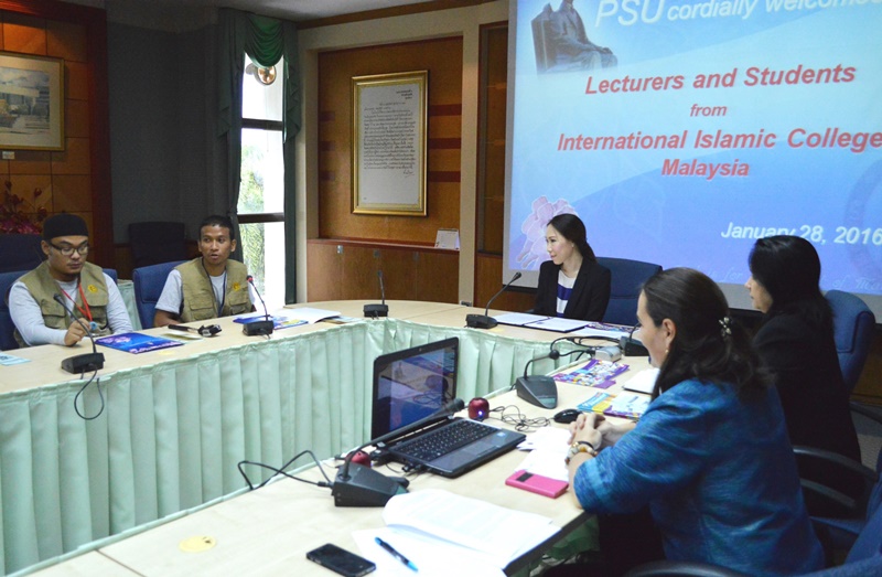 Visitors from International Islamic College, Malaysia