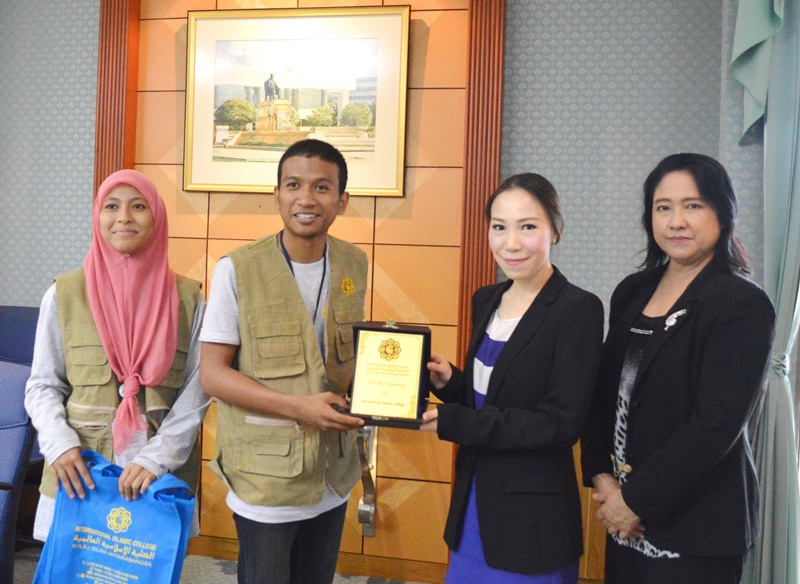 Visitors from International Islamic College, Malaysia