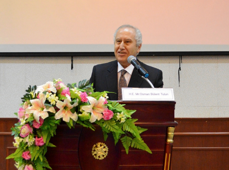 H.E. Turkish Ambassador as Honorable Speaker at PSU Pattani Campus